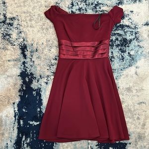 Girls off the shoulder dress